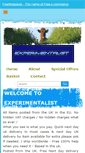 Mobile Screenshot of experimentalist.co.uk
